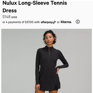 Nulux Long-Sleeve Tennis Dress